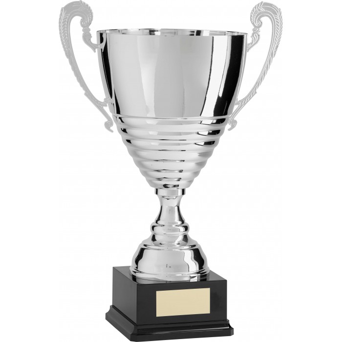 ITALIAN SILVER XL METAL TROPHY CUP - 3 SIZES TO 26.5''